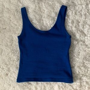 Blue Tank Top